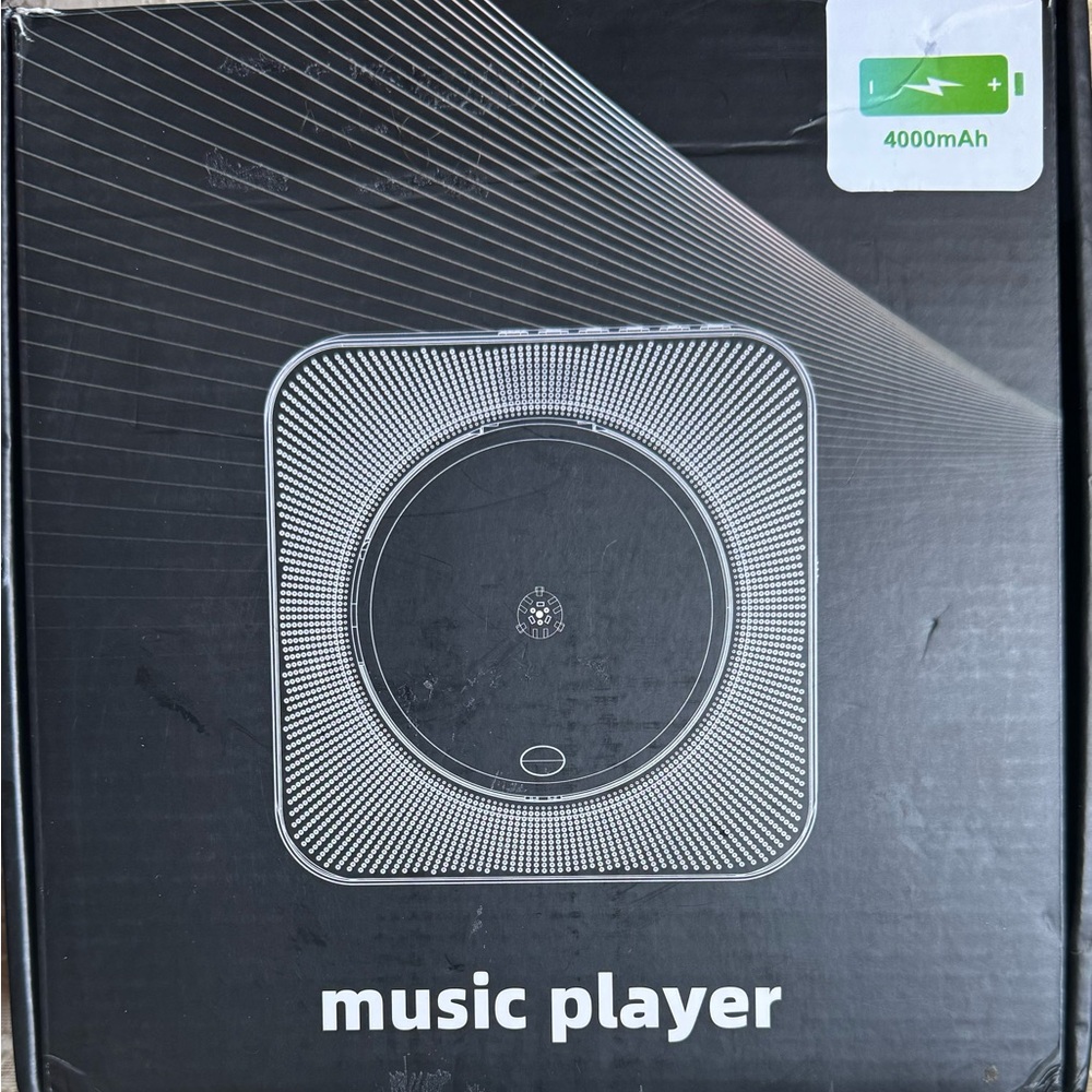 Gueray CD Player Portable Bluetooth Desktop CD Player for Home